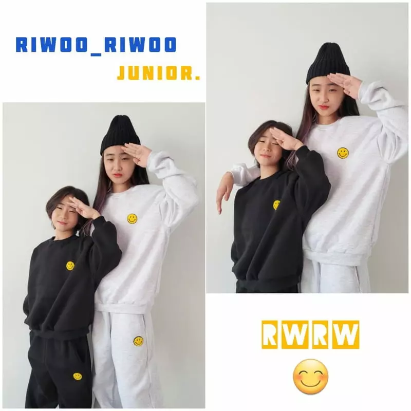 Riwoo Riwoo - Korean Junior Fashion - #stylishchildhood - Happy Smile Top Bottom Set - 6