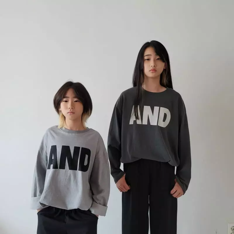 Riwoo Riwoo - Korean Junior Fashion - #stylishchildhood - And Loose Tee - 5
