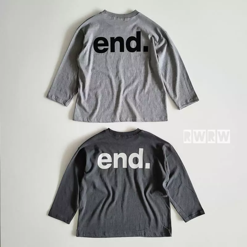 Riwoo Riwoo - Korean Junior Fashion - #todddlerfashion - And Loose Tee - 3