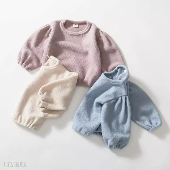 Saerobin - Korean Children Fashion - #Kfashion4kids - Balloon Gum Fleece Sweathsirt - 8