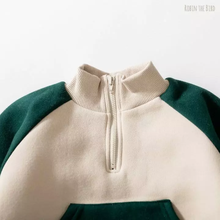 Saerobin - Korean Children Fashion - #Kfashion4kids - Fleece Zip-up Sweatshirt - 3
