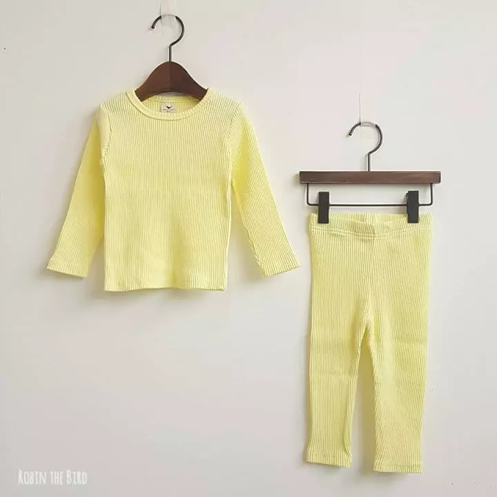Saerobin - Korean Children Fashion - #childofig - Rib Easywear - 6