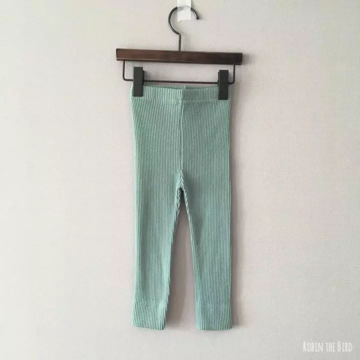 Saerobin - Korean Children Fashion - #childofig - Rib Leggings - 2