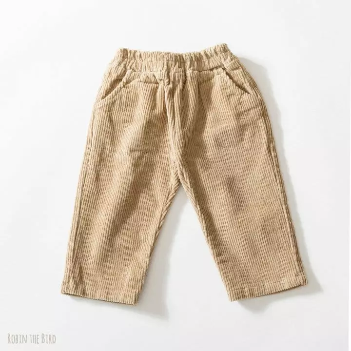 Saerobin - Korean Children Fashion - #childofig - Rib Fleece Pants