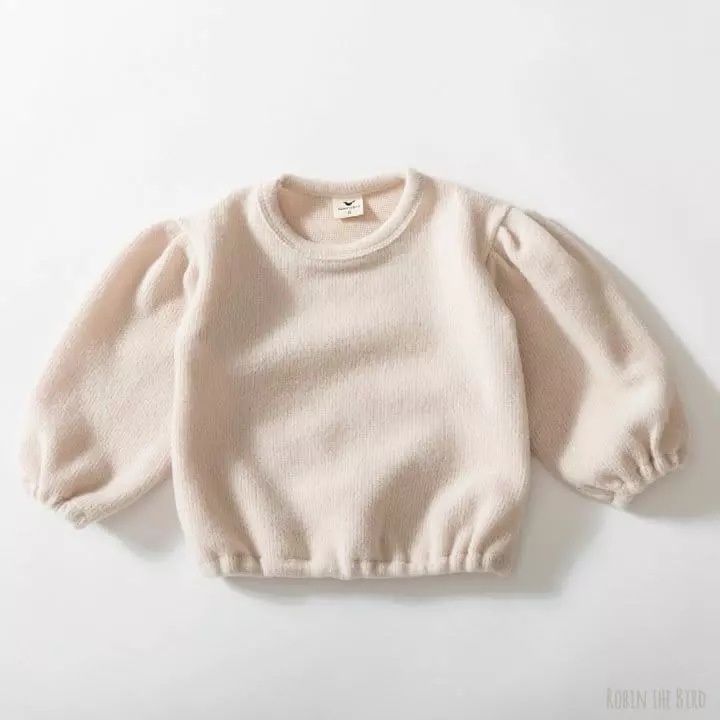 Saerobin - Korean Children Fashion - #childrensboutique - Balloon Gum Fleece Sweathsirt