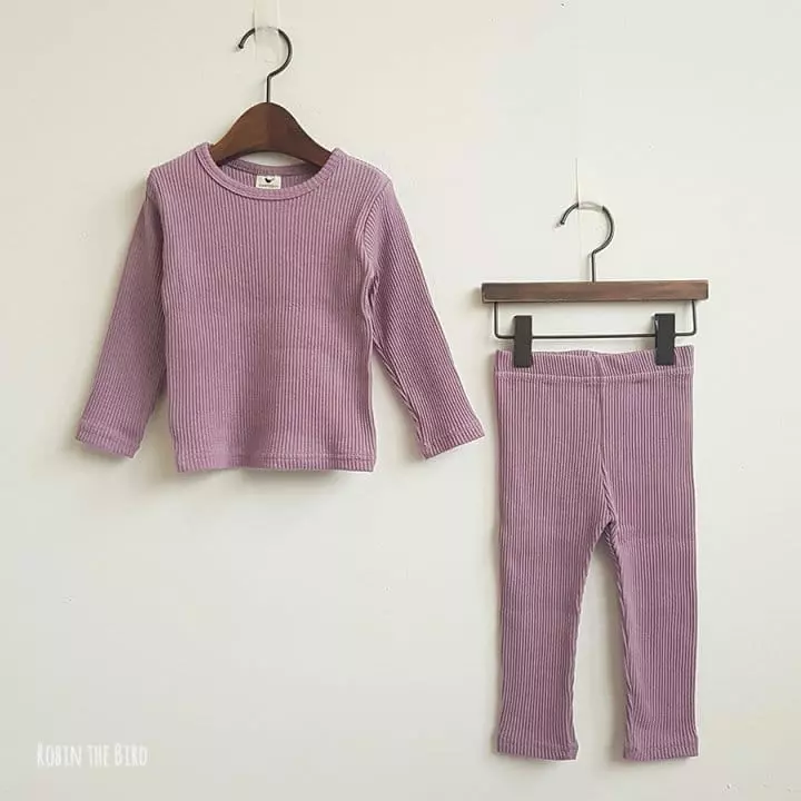 Saerobin - Korean Children Fashion - #childrensboutique - Rib Easywear - 7