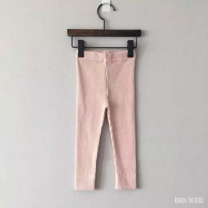 Saerobin - Korean Children Fashion - #childrensboutique - Rib Leggings - 3