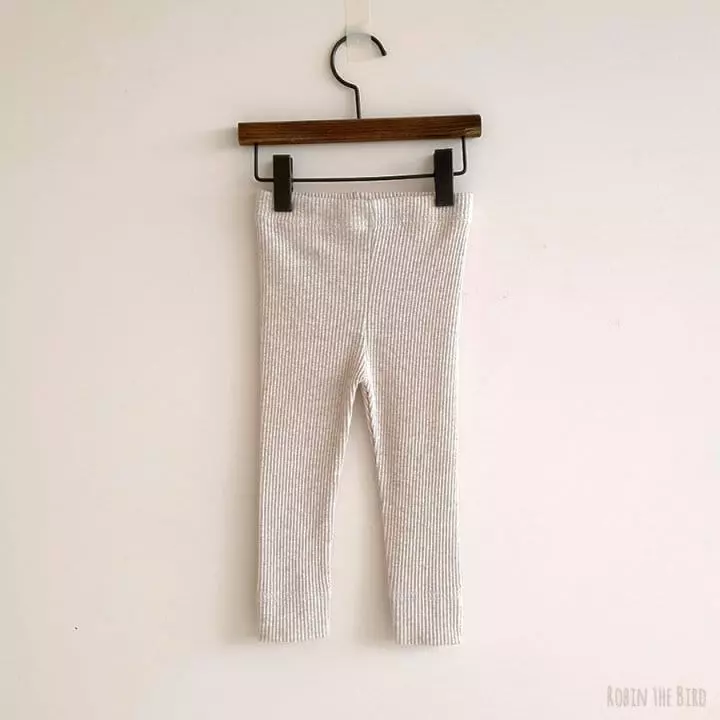 Saerobin - Korean Children Fashion - #childrensboutique - Rib Leggings - 4