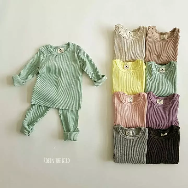 Saerobin - Korean Children Fashion - #discoveringself - Rib Easywear - 9