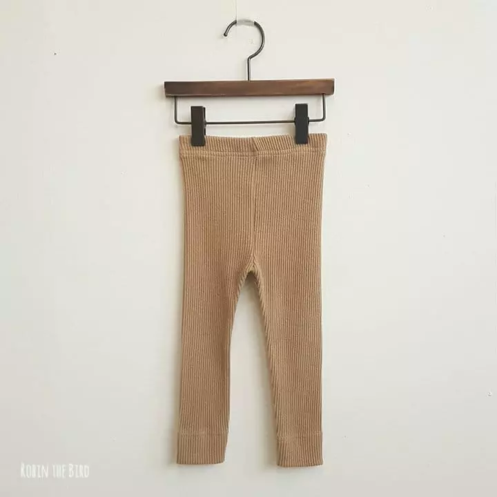 Saerobin - Korean Children Fashion - #discoveringself - Rib Leggings - 5