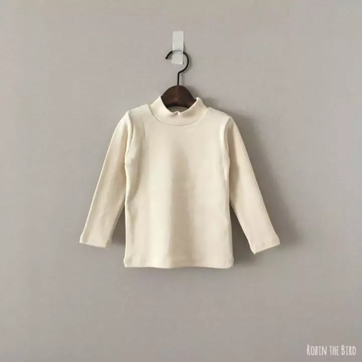 Saerobin - Korean Children Fashion - #discoveringself - 20 Fleece Turtleneck Tee - 2