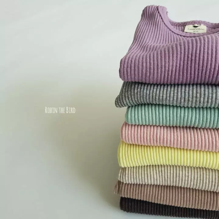 Saerobin - Korean Children Fashion - #fashionkids - Rib Easywear - 10