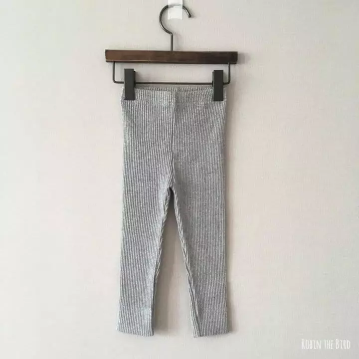 Saerobin - Korean Children Fashion - #kidsshorts - Rib Leggings - 7