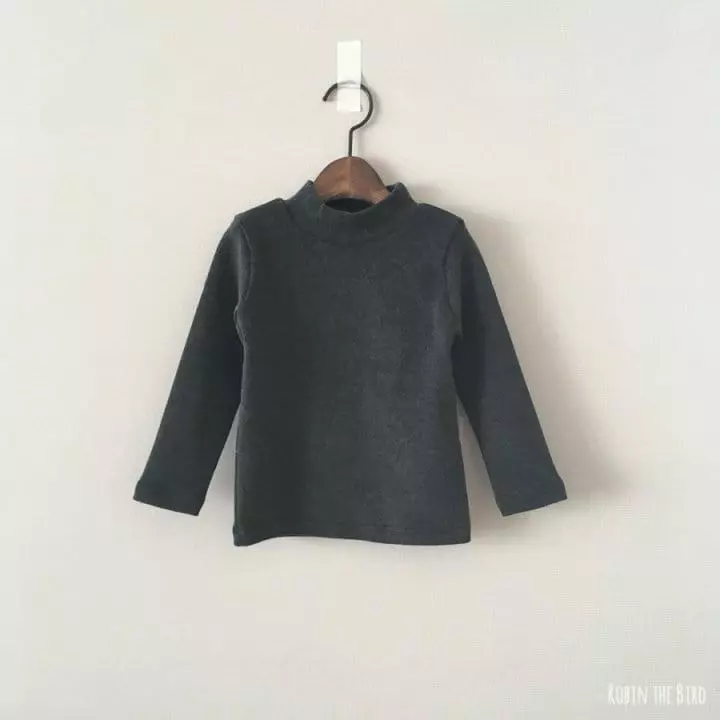 Saerobin - Korean Children Fashion - #fashionkids - 20 Fleece Turtleneck Tee - 4