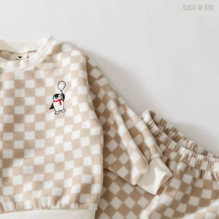 Saerobin - Korean Children Fashion - #kidsshorts - Fleece Check Pants - 5