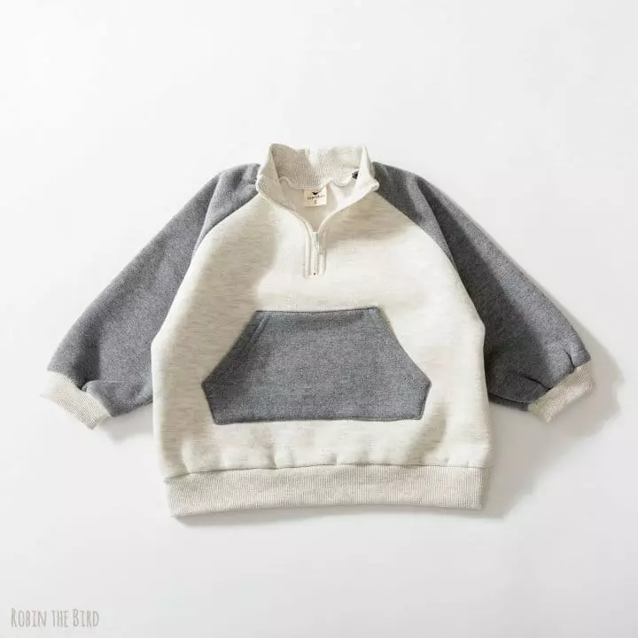 Saerobin - Korean Children Fashion - #kidsstore - Fleece Zip-up Sweatshirt