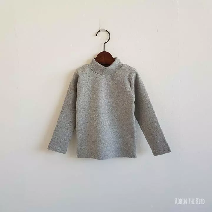 Saerobin - Korean Children Fashion - #kidzfashiontrend - 20 Fleece Turtleneck Tee - 6