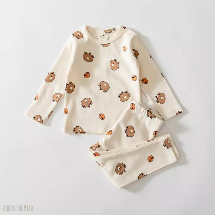 Saerobin - Korean Children Fashion - #littlefashionista - Santa Bear Easywear