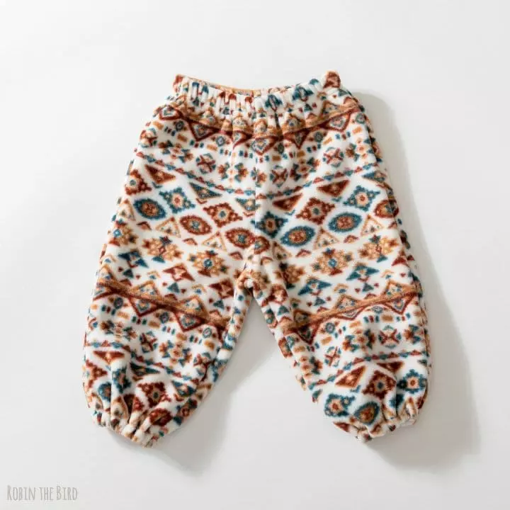 Saerobin - Korean Children Fashion - #magicofchildhood - Earm Fleece Sleep Pants