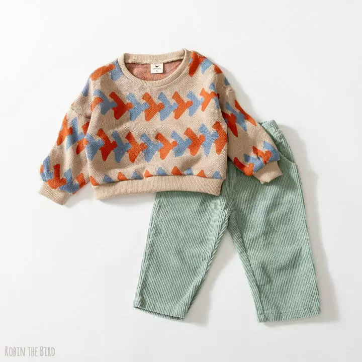 Saerobin - Korean Children Fashion - #magicofchildhood - Cozy Knit Sweatshirt - 9