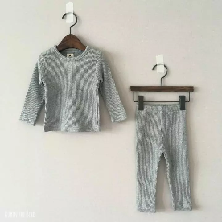 Saerobin - Korean Children Fashion - #magicofchildhood - Rib Easywear - 2