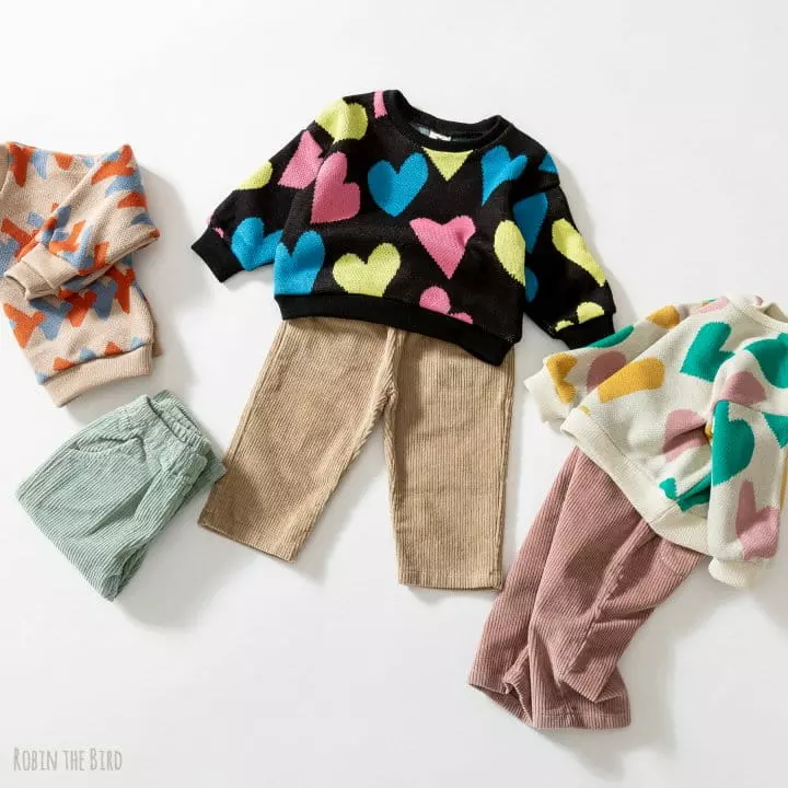 Saerobin - Korean Children Fashion - #minifashionista - Cozy Knit Sweatshirt - 10