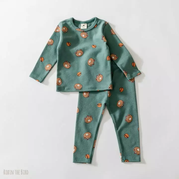 Saerobin - Korean Children Fashion - #minifashionista - Santa Bear Easywear - 3