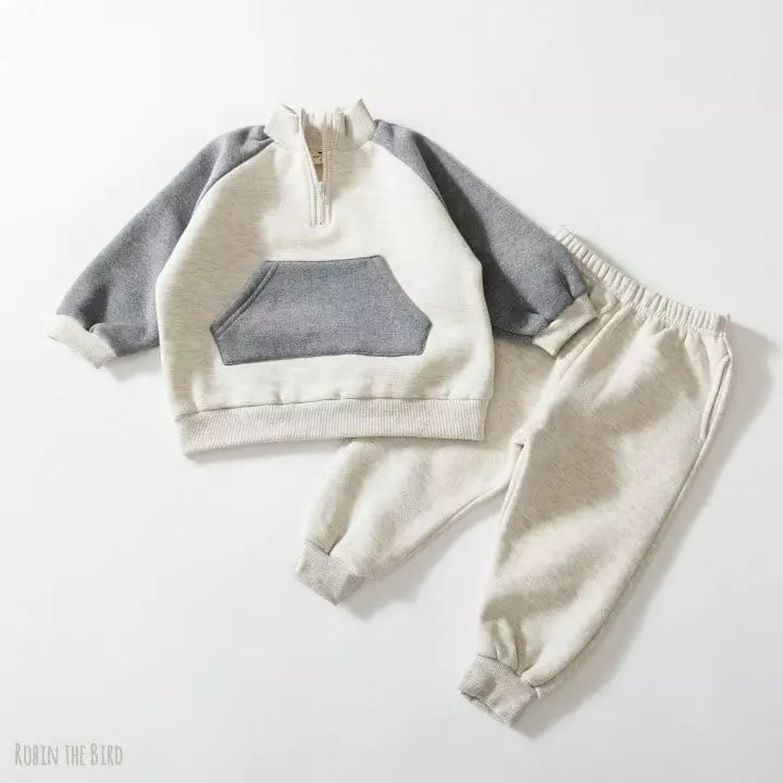 Saerobin - Korean Children Fashion - #prettylittlegirls - Fleece Zip-up Sweatshirt - 7