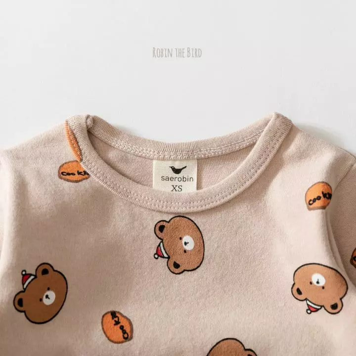 Saerobin - Korean Children Fashion - #minifashionista - Santa Bear Easywear - 4