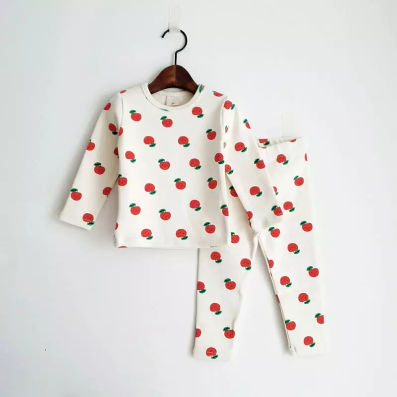 Saerobin - Korean Children Fashion - #prettylittlegirls - Apple Fleece Easywear