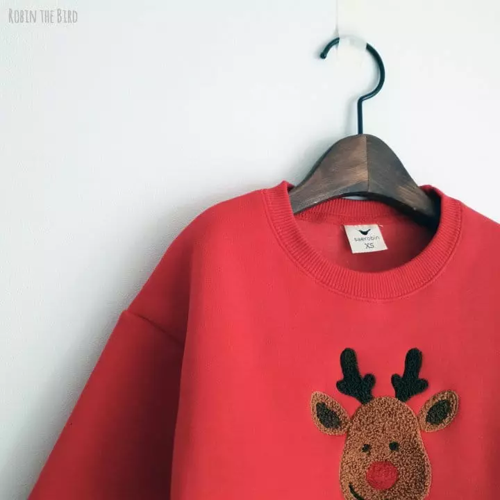 Saerobin - Korean Children Fashion - #prettylittlegirls - Rudolf Sweatshirt - 5