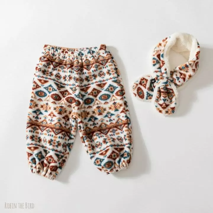 Saerobin - Korean Children Fashion - #stylishchildhood - Earm Fleece Sleep Pants - 6