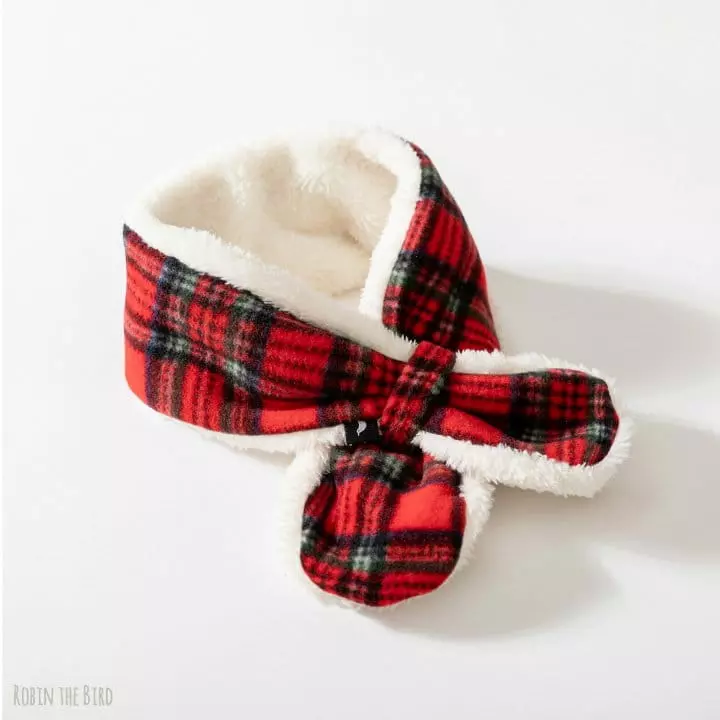 Saerobin - Korean Children Fashion - #toddlerclothing - Fleece Muffler - 2