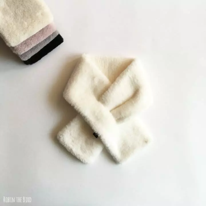 Saerobin - Korean Children Fashion - #toddlerclothing - Fake Muffler