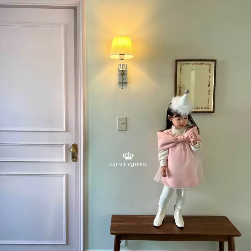 Saint Queen - Korean Children Fashion - #childrensboutique - Party Ribbon One-piece - 6