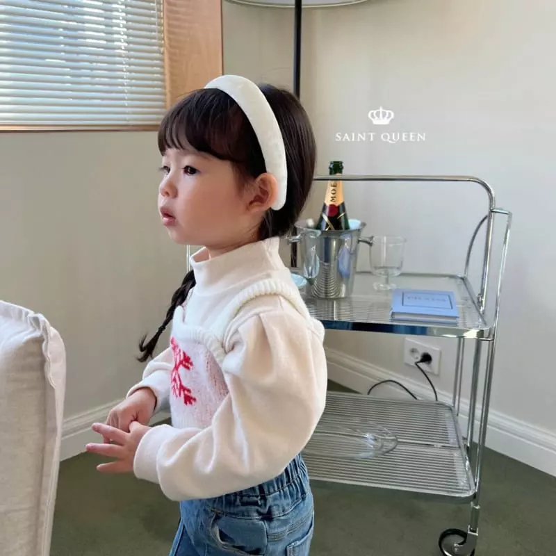 Saint Queen - Korean Children Fashion - #discoveringself - Snow Flower Vest - 9