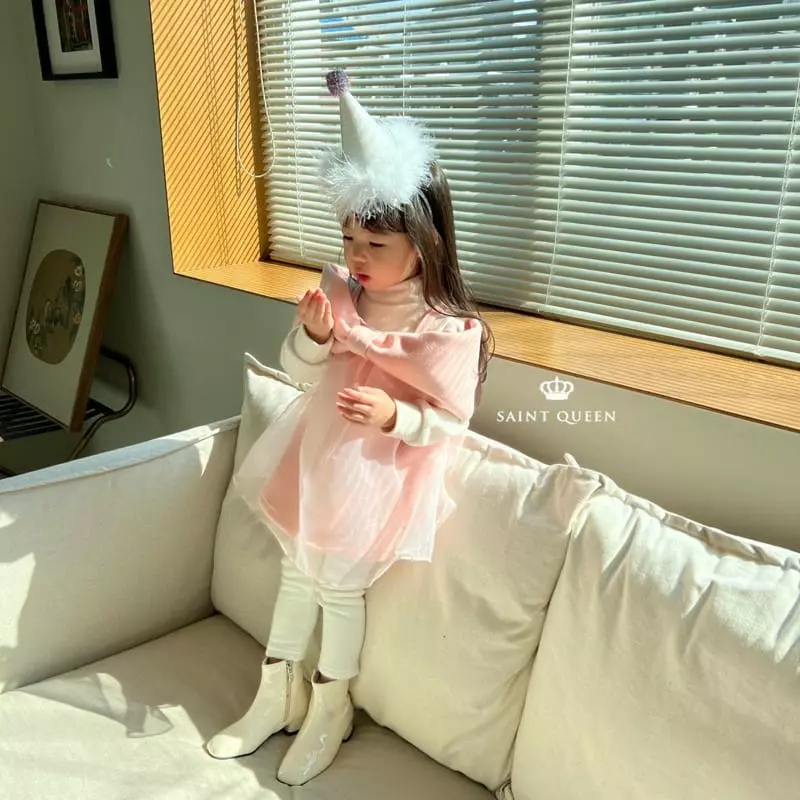 Saint Queen - Korean Children Fashion - #discoveringself - Party Ribbon One-piece - 8