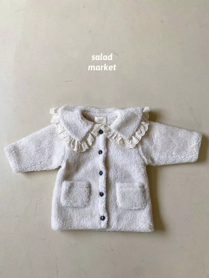 Salad Market - Korean Children Fashion - #Kfashion4kids - Powder Caot
