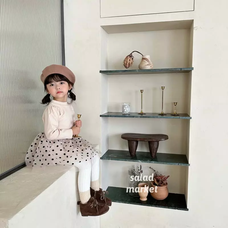 Salad Market - Korean Children Fashion - #Kfashion4kids - Pompom One-piece - 11