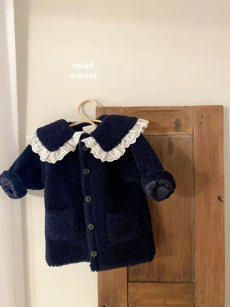 Salad Market - Korean Children Fashion - #childofig - Powder Caot - 6