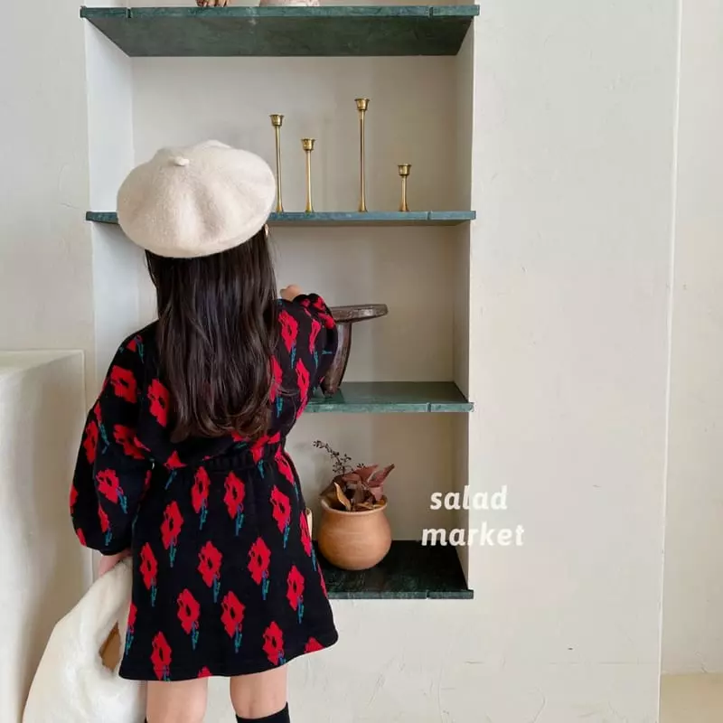Salad Market - Korean Children Fashion - #childofig - Flower Two-piece - 6