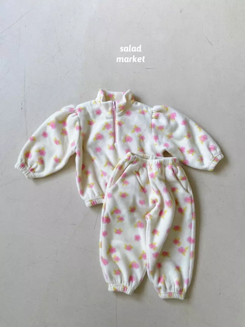 Salad Market - Korean Children Fashion - #childofig - Cozy Anorak Set - 3