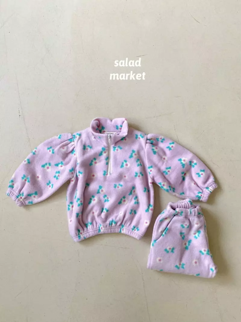 Salad Market - Korean Children Fashion - #childofig - Cozy Anorak Set - 4