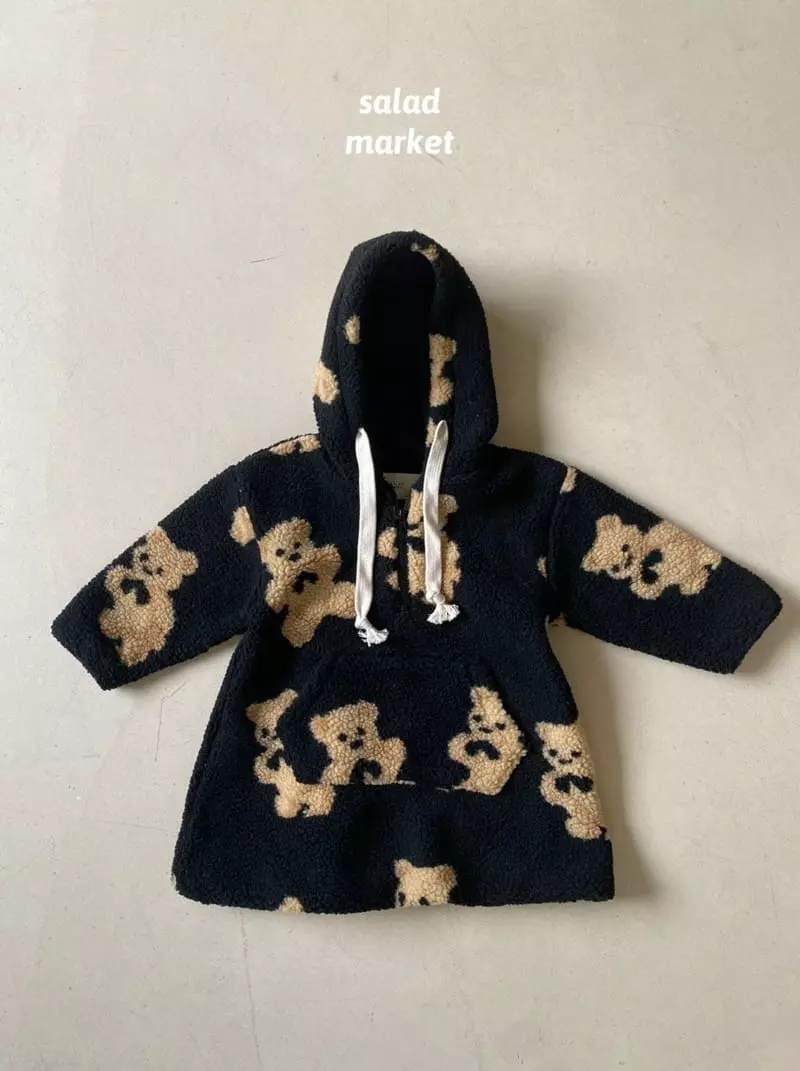 Salad Market - Korean Children Fashion - #childofig - Bear Jelly One-piece - 2