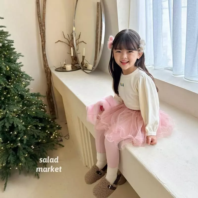 Salad Market - Korean Children Fashion - #childofig - Ribbon Knitting Hairpin - 2