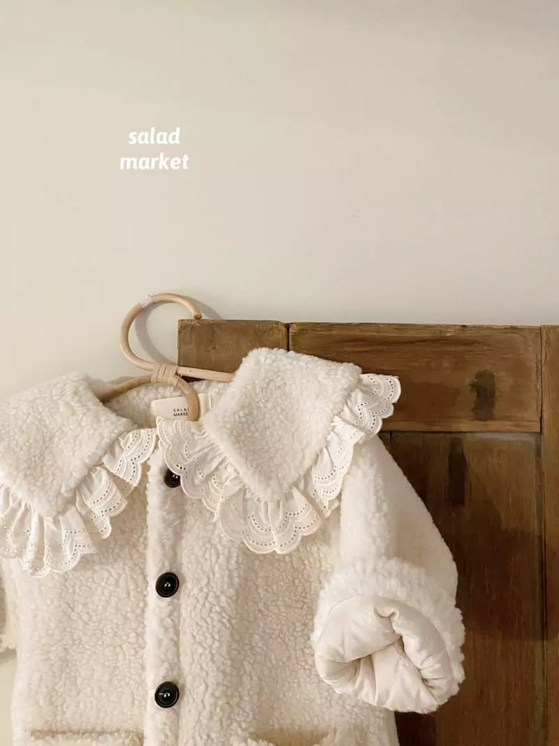 Salad Market - Korean Children Fashion - #childrensboutique - Powder Caot - 8