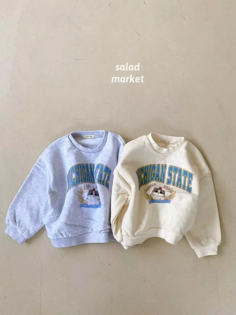 Salad Market - Korean Children Fashion - #designkidswear - Tomato Sweatshirt