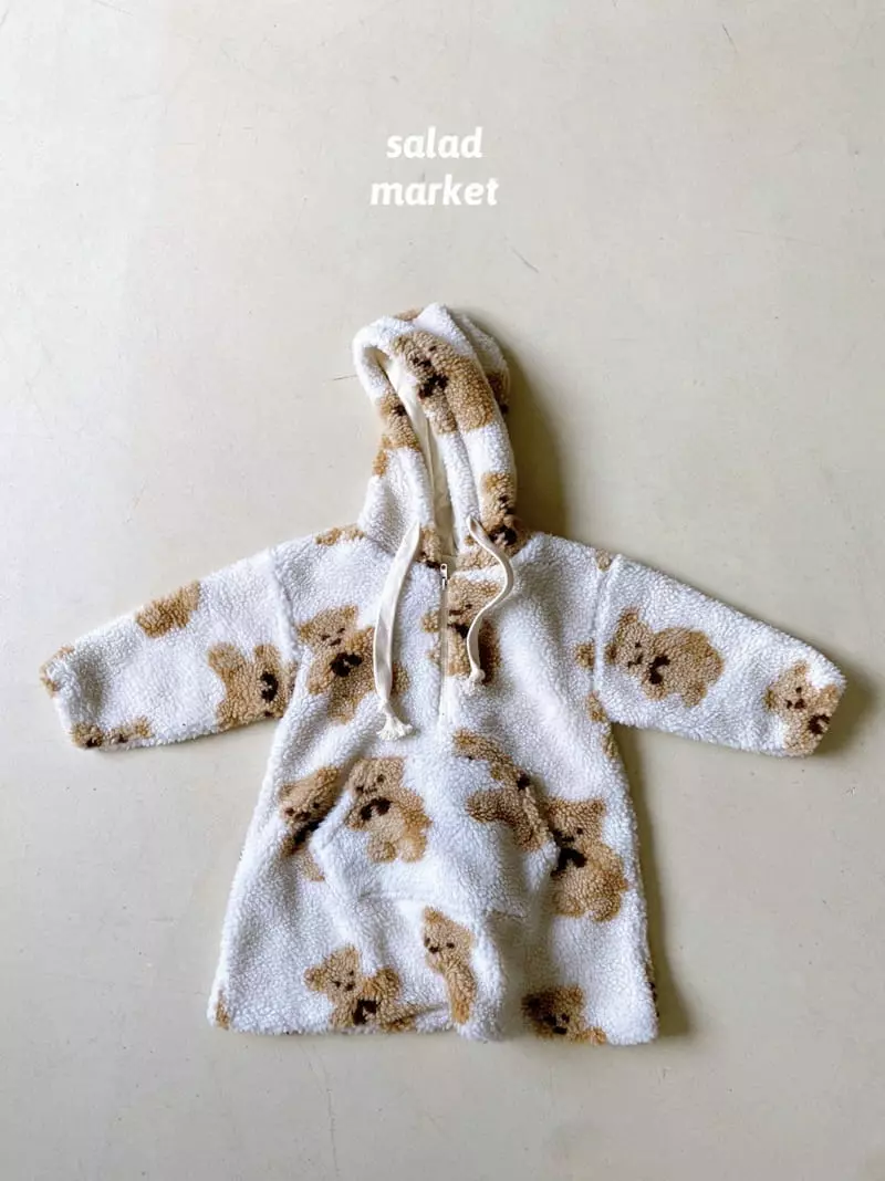 Salad Market - Korean Children Fashion - #discoveringself - Bear Jelly One-piece - 5
