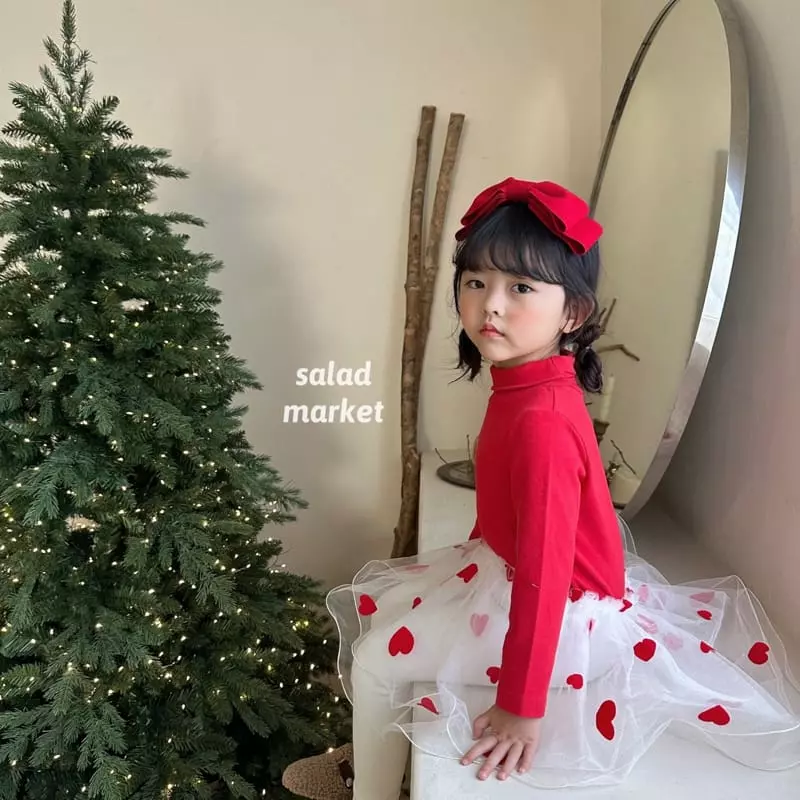 Salad Market - Korean Children Fashion - #fashionkids - Bbogle Bear Tee - 11