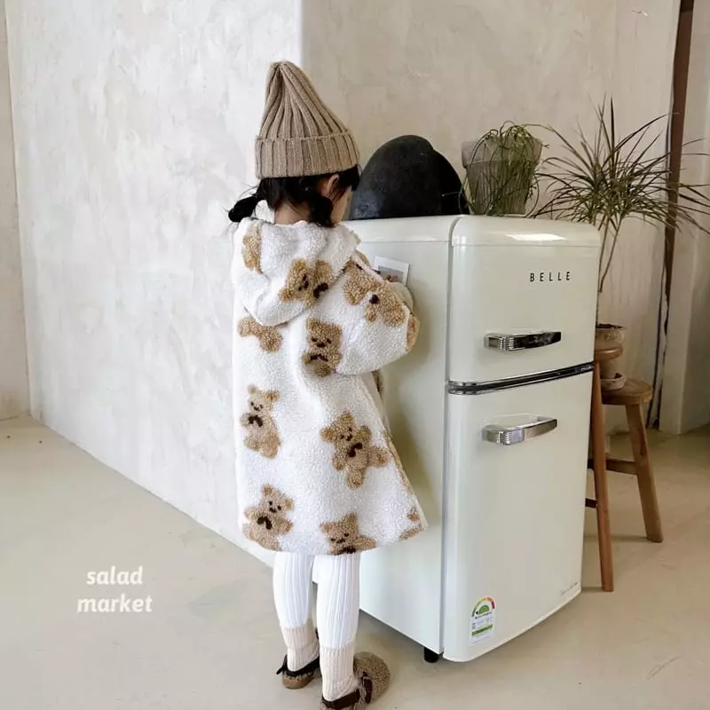 Salad Market - Korean Children Fashion - #kidsshorts - Bear Jelly One-piece - 7